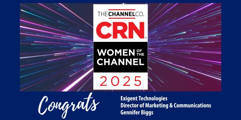 Exigent Technologies’ Gennifer Biggs Recognized on CRN’s 2025 Women of the Channel List