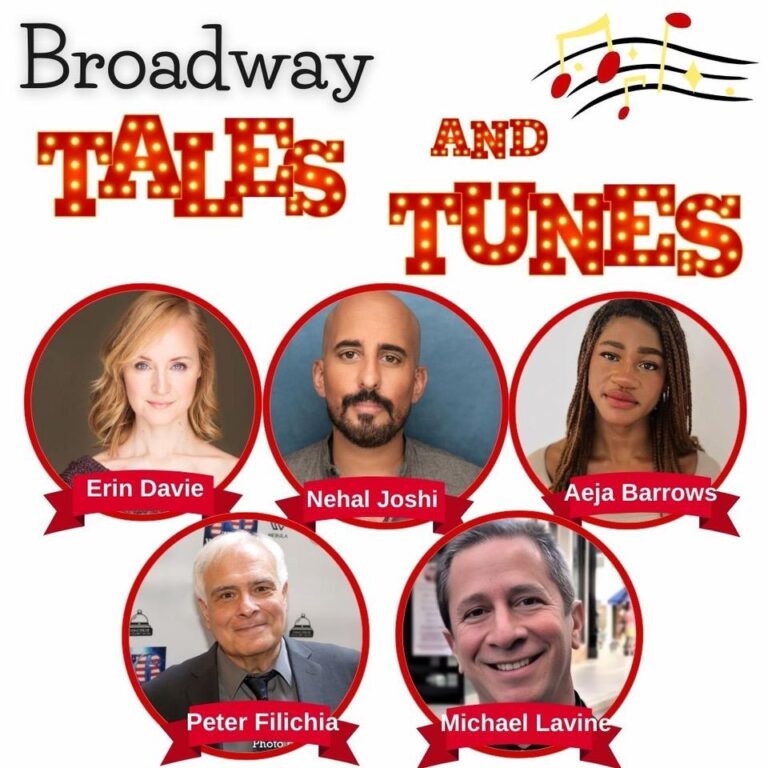 Broadway Comes to Basking Ridge This Weekend and so Don’t Miss Broadway Tales and Tunes by American Theater Group