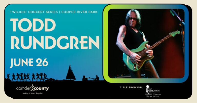 Todd Rundgren Live – Twilight Concert Series at Cooper River Park at Jack Curtis Stadium