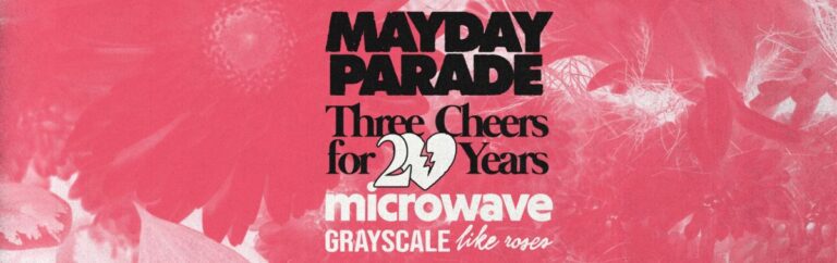Mayday Parade – Three Cheers for 20 Years Tour