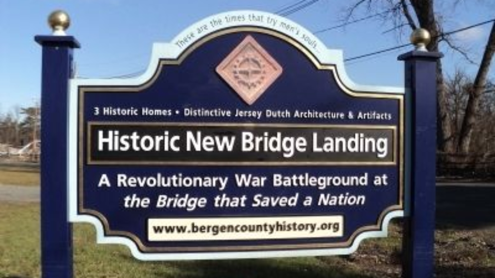 New-Bridge-Landing-Sign