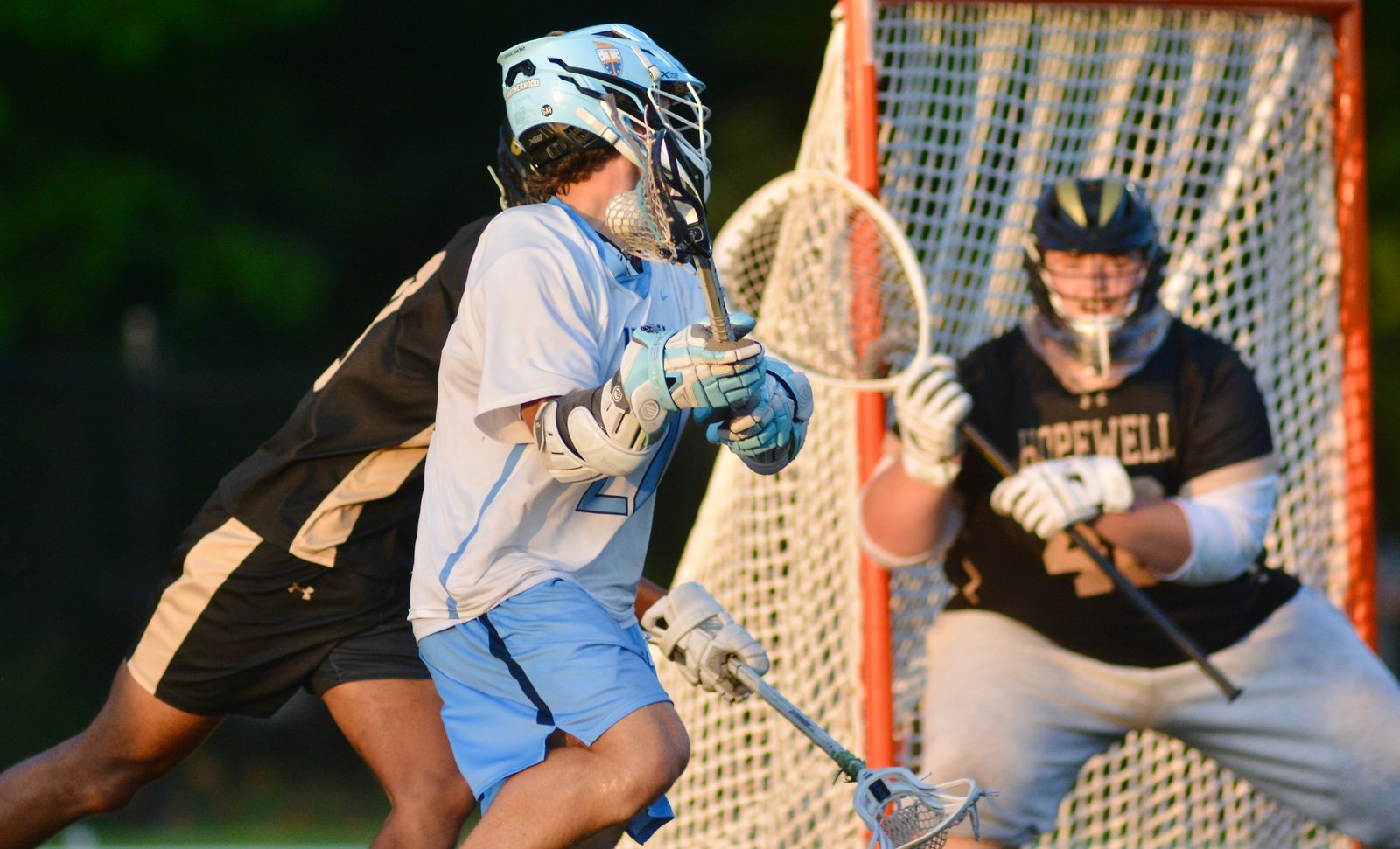 Notre Dame’s Emanuel Jastrzebski, 22, sets himself to shoot the...