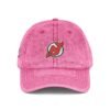 New Jersey Devils Embroidered Logo on Vintage Cap - Image 17