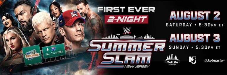 Get Ready to Rumble! WWE SummerSlam Takes Over MetLife Stadium for Two Nights of Extreme Action!