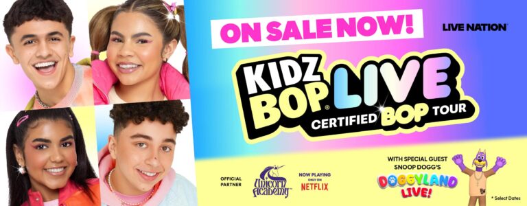 KIDZ BOP LIVE Certified BOP Tour