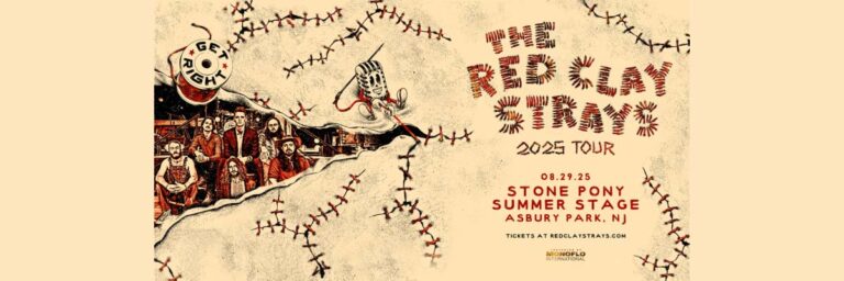 The Red Clay Strays – Get Right Tour at The Stone Pony Summer Stage