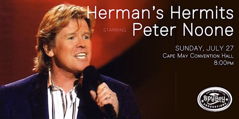 Cape May Convention Hall presents Herman’s Hermits starring Peter Noone