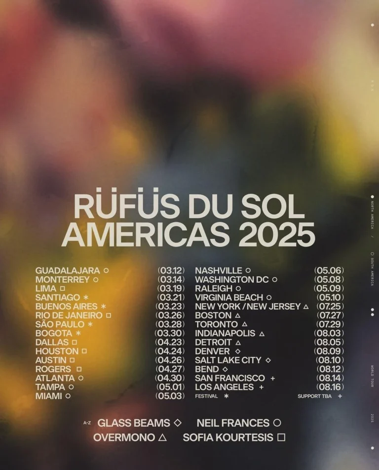 RÜFÜS DU SOL – Inhale / Exhale World Tour