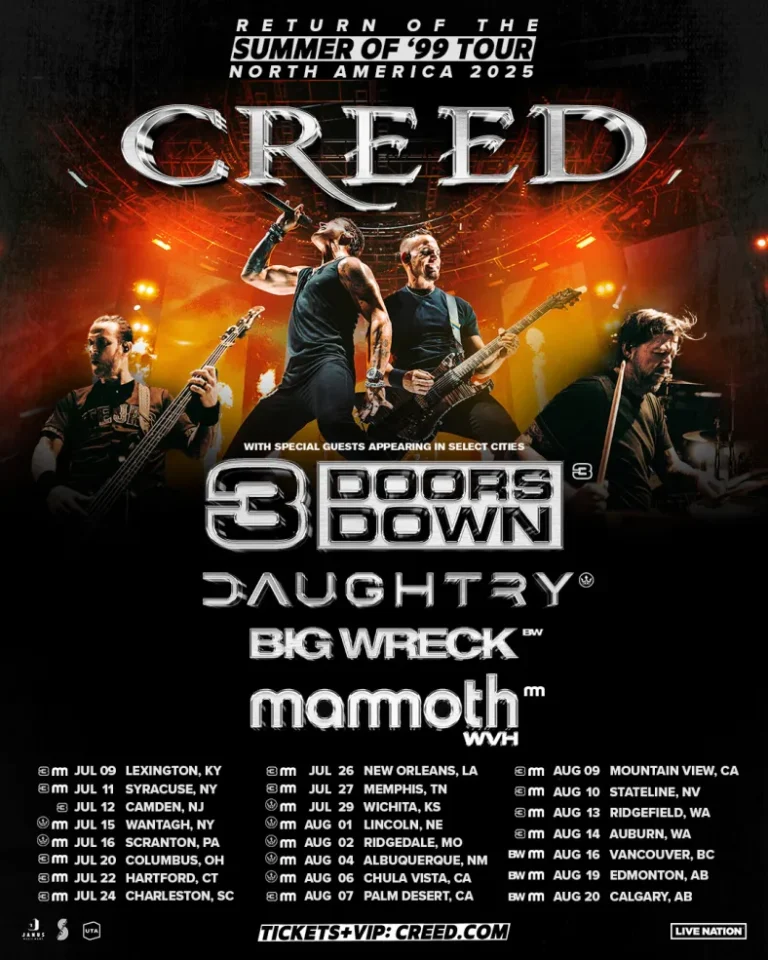Creed’s “Summer of ’99 Tour”
