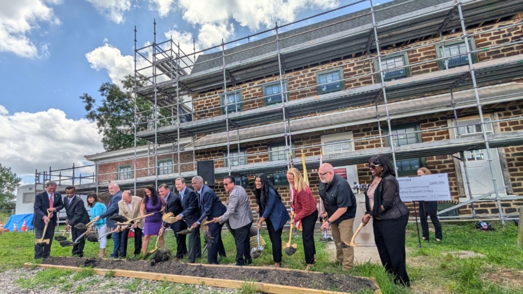 Elected-officials-ceremonially-break-ground-at-the-site-of-the-Benjamin-Cooper-House-in-Camden-City