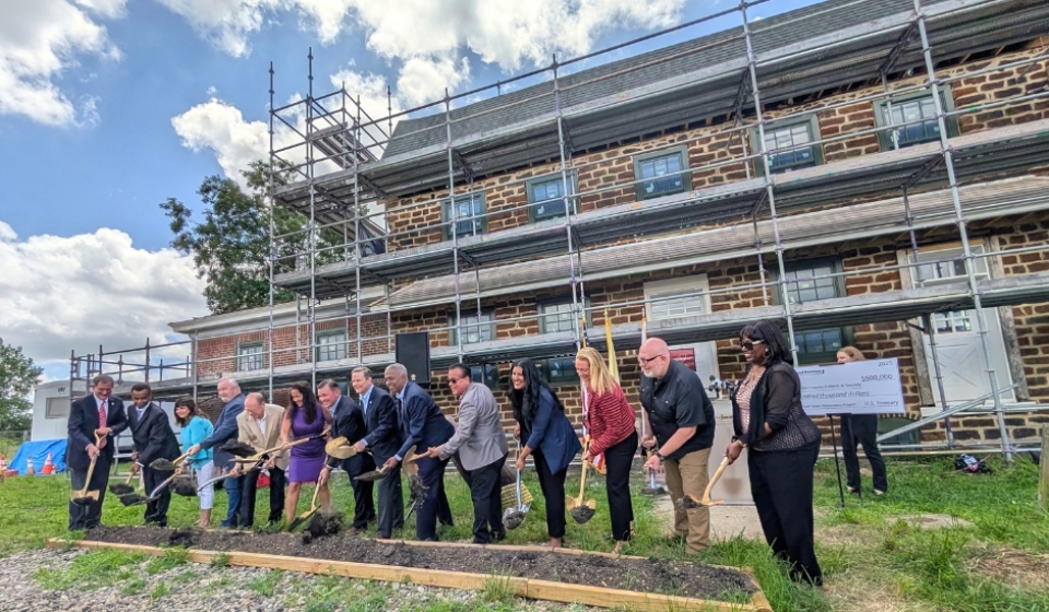 Elected-officials-ceremonially-break-ground-at-the-site-of-the-Benjamin-Cooper-House-in-Camden-City