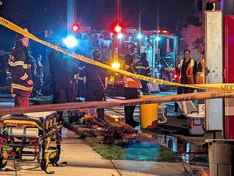 First-responders-clear-the-scene-of-a-fatal-residential-fire-in-Pennsauken