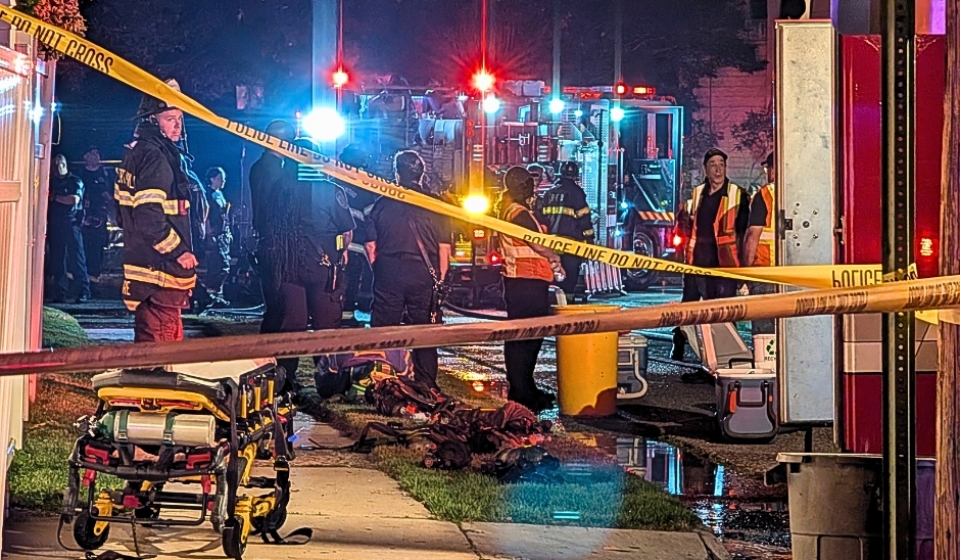 First-responders-clear-the-scene-of-a-fatal-residential-fire-in-Pennsauken