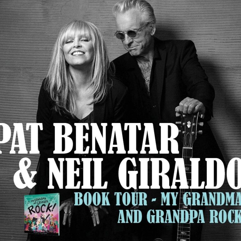 Pat Benatar & Neil Giraldo – My Grandma and Grandpa Rock Book Release