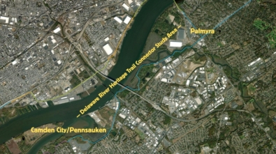 Pennsauken-to-Palmyra-connector-trail-study-area