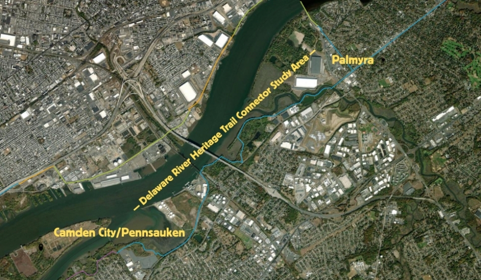 Pennsauken-to-Palmyra-connector-trail-study-area