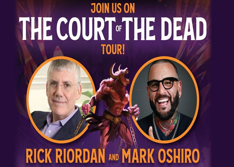 “From the World of Percy Jackson: The Court of the Dead Tour” with Rick Riordan and Mark Oshiro