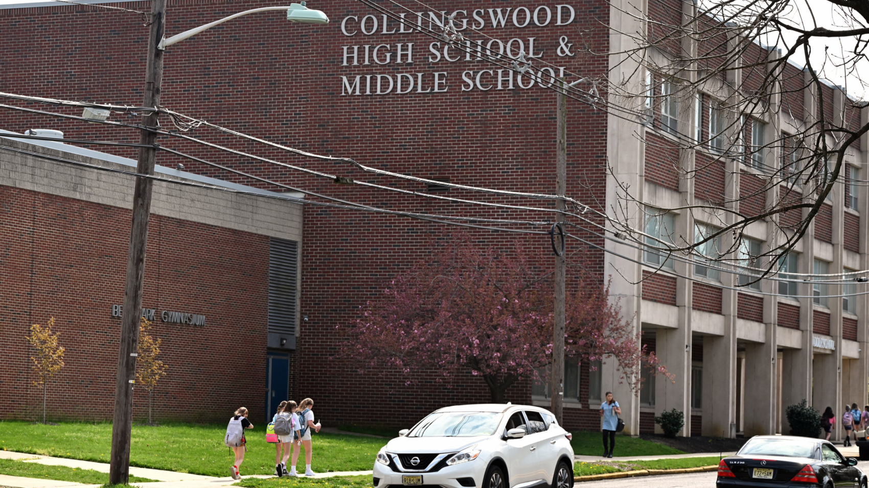 Collingswood High School and Middle School on Cloonis Avenue in Collingswood, N.J. photographed Wednesday, Apr. 10, 2024.