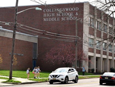 Collingswood High School and Middle School on Cloonis Avenue in Collingswood, N.J. photographed Wednesday, Apr. 10, 2024.