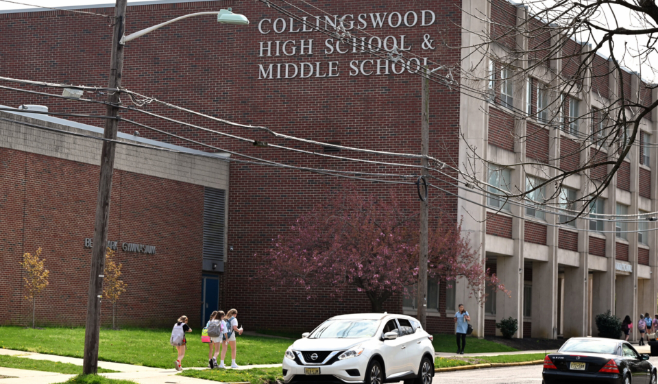 Collingswood High School and Middle School on Cloonis Avenue in Collingswood, N.J. photographed Wednesday, Apr. 10, 2024.