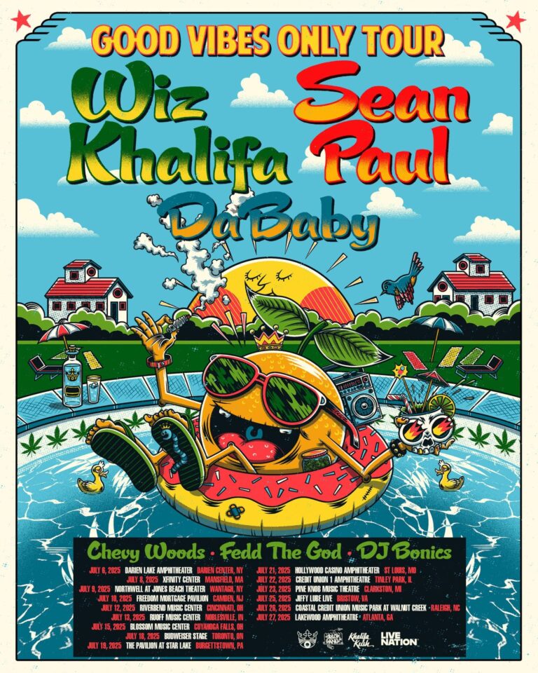 Wiz Khalifa & Sean Paul – Good Vibes Only Tour with DaBaby