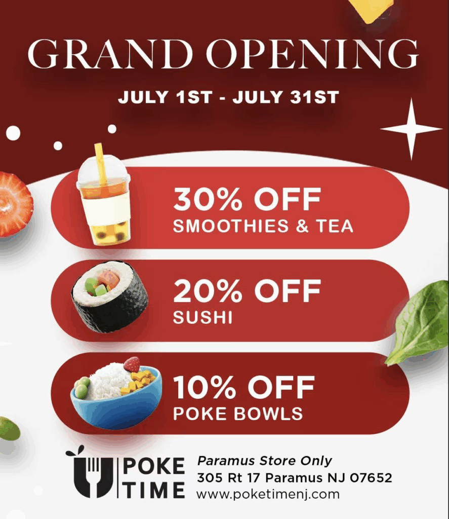 Poke Time – Paramus