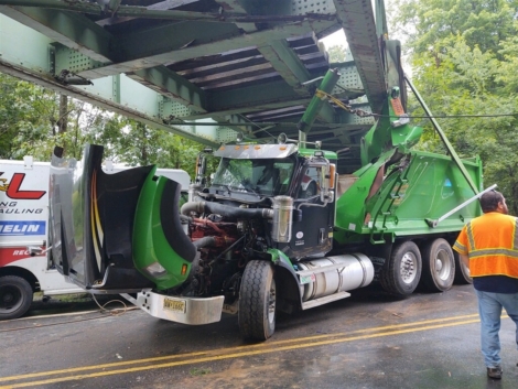 truck-hit-trestle-berkshire-valley-road