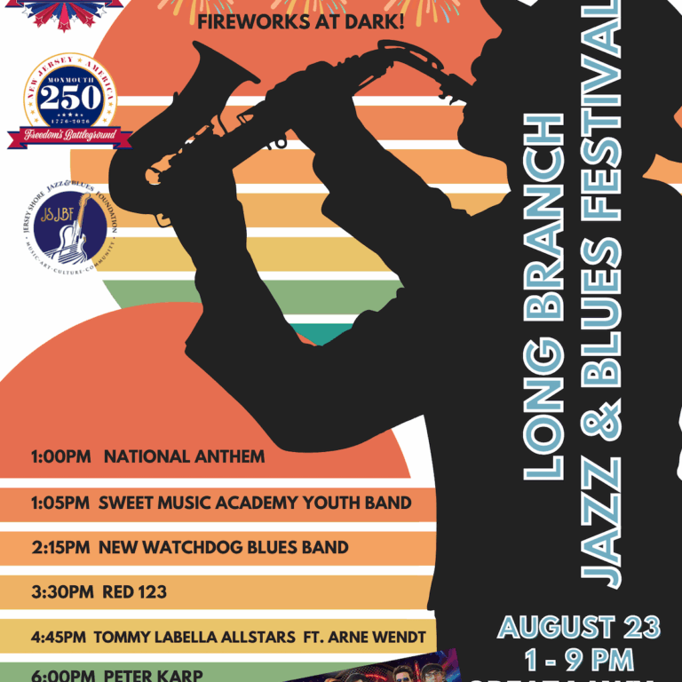 Long Branch Jazz & Blues Festival 2025: A Full Day of Music, Ocean Views, and Fireworks