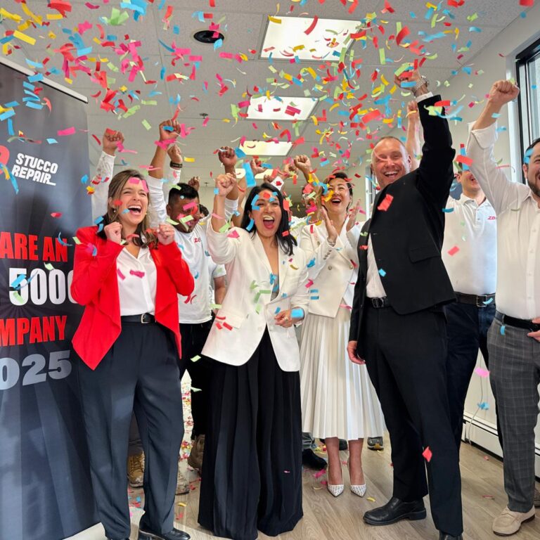 ZD Stucco Repair Celebrates Its Team After Earning Spot on the Inc. 5000 List