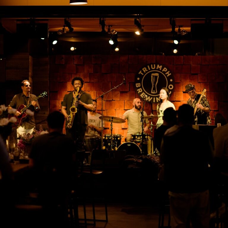 Experience the Rhythm: Unwind with Live Jazz at Triumph Brewing Company, Red Bank