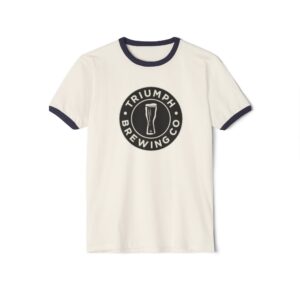 Triumph Brewing Co. Unisex Cotton Ringer T-Shirt