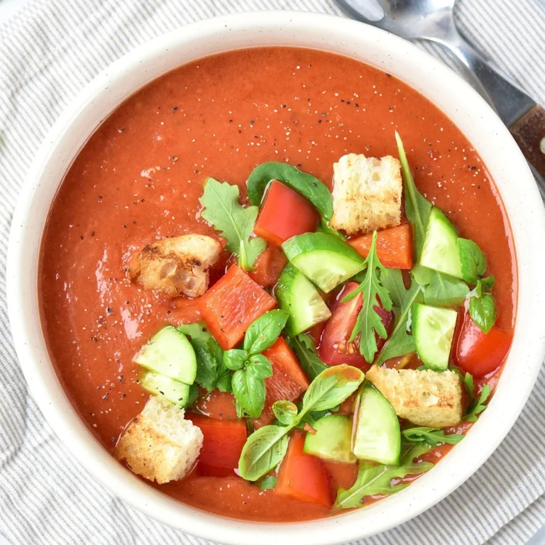 Beat the Summer Heat with This Easy, Fresh Gazpacho Recipe