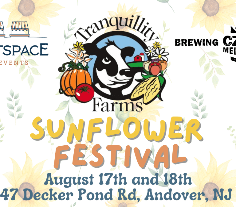 Sunflower Festival at Tranquility Farms: Two Days of Summer Fun in Andover, NJ