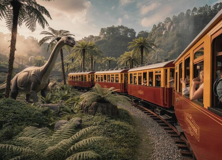 Dino Days in Phillipsburg: All Aboard for a Dinosaur-Themed Train Ride