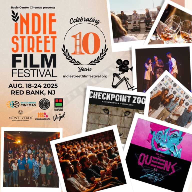 Indie Street Film Festival Returns to Red Bank for Year 10 – August 18–24, 2025