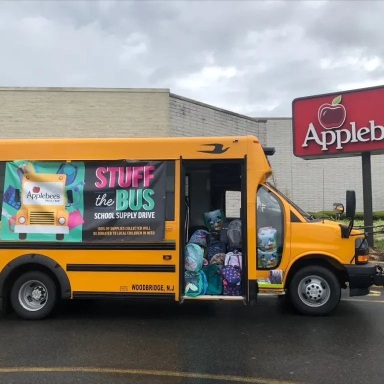 Lend a Hand to Local Students: The Applebee’s “Stuff the Bus” School Supply Drive
