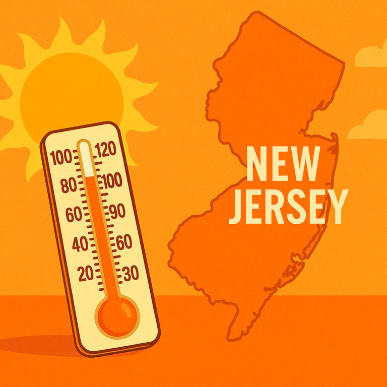 Sunshine and Rising Heat: Your New Jersey Weather Outlook