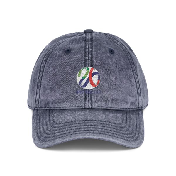 FIFA World Cup 2026™ Embroidered Logo on Vintage Cap