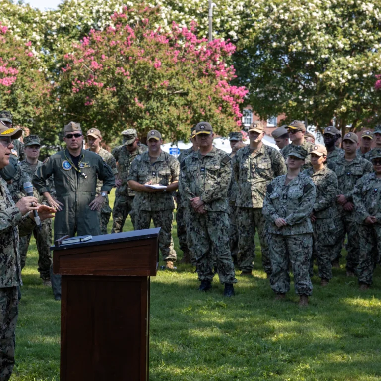 Rear Admiral Kenneth Blackmon Talks About A Naval Career Spanning Decades and Global Service