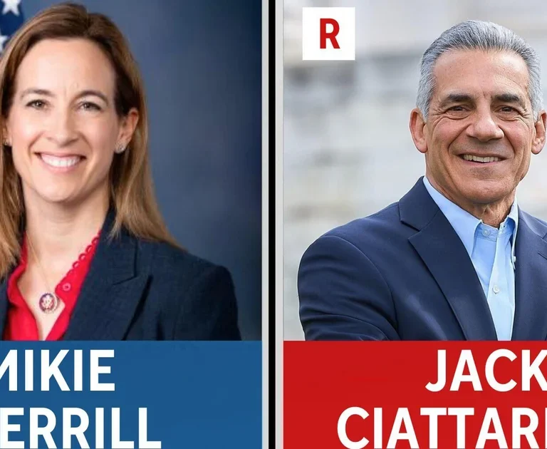 New Jersey Gubernatorial Race 2025: Sherrill and Ciattarelli in a Neck-and-Neck Contest