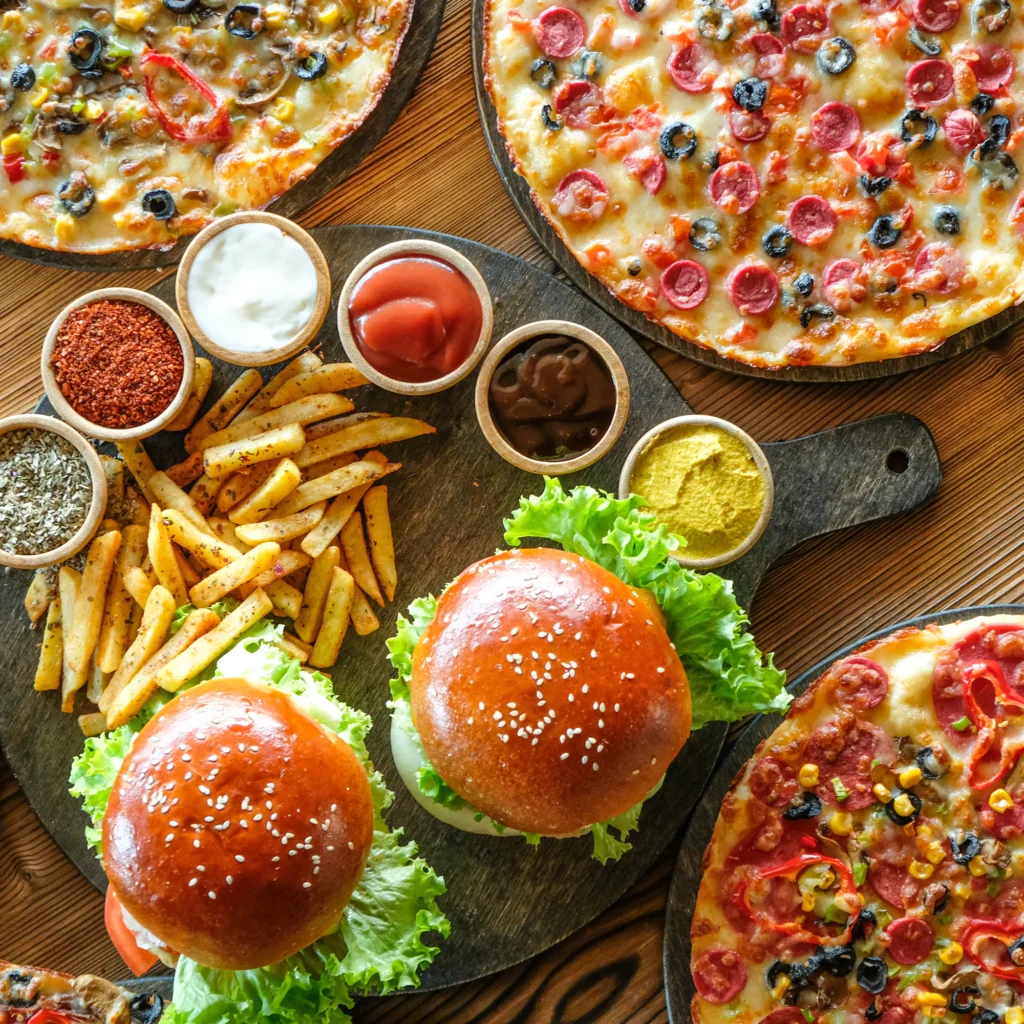 top-view-picture-a-variety-of-burgers-pizaa-and-f-2024-11-10-01-47-23-utc