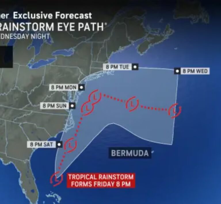 Strong Coastal Storm Brewing: Nor’easter to Bring Rain, Wind, and Flood Risks to New Jersey