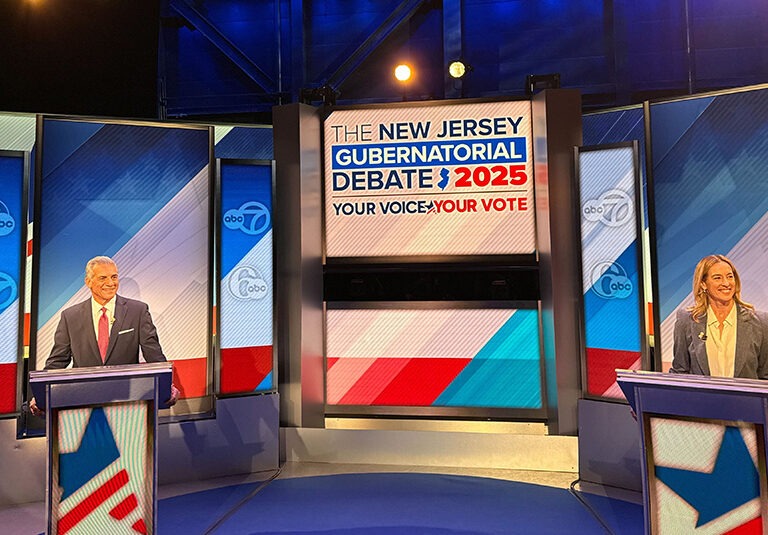 Ciattarelli and Sherrill Face Off in Final Gubernatorial Debate in New Brunswick