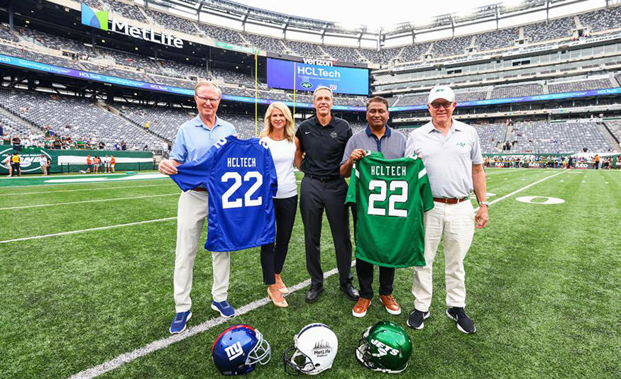 In 2022, HCLTech became an Official Cornerstone Partner of MetLife Stadium and the official digital transformation partner of the New York Giants, New York Jets and MetLife Stadium.