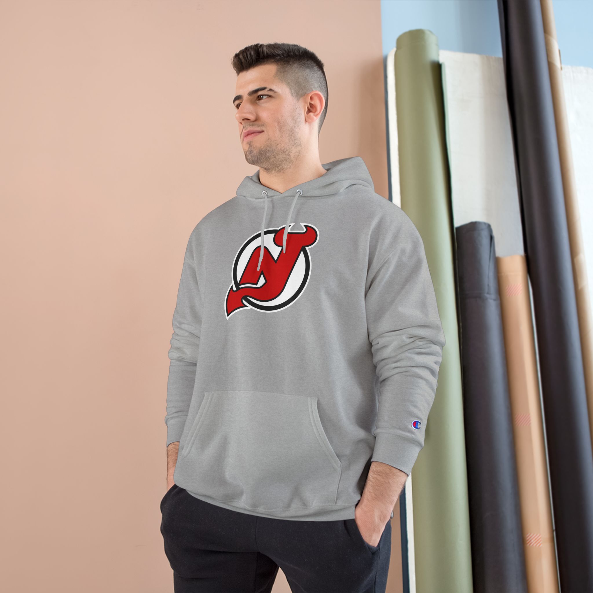 New Jersey Devils Champion Hoodie - Image 7