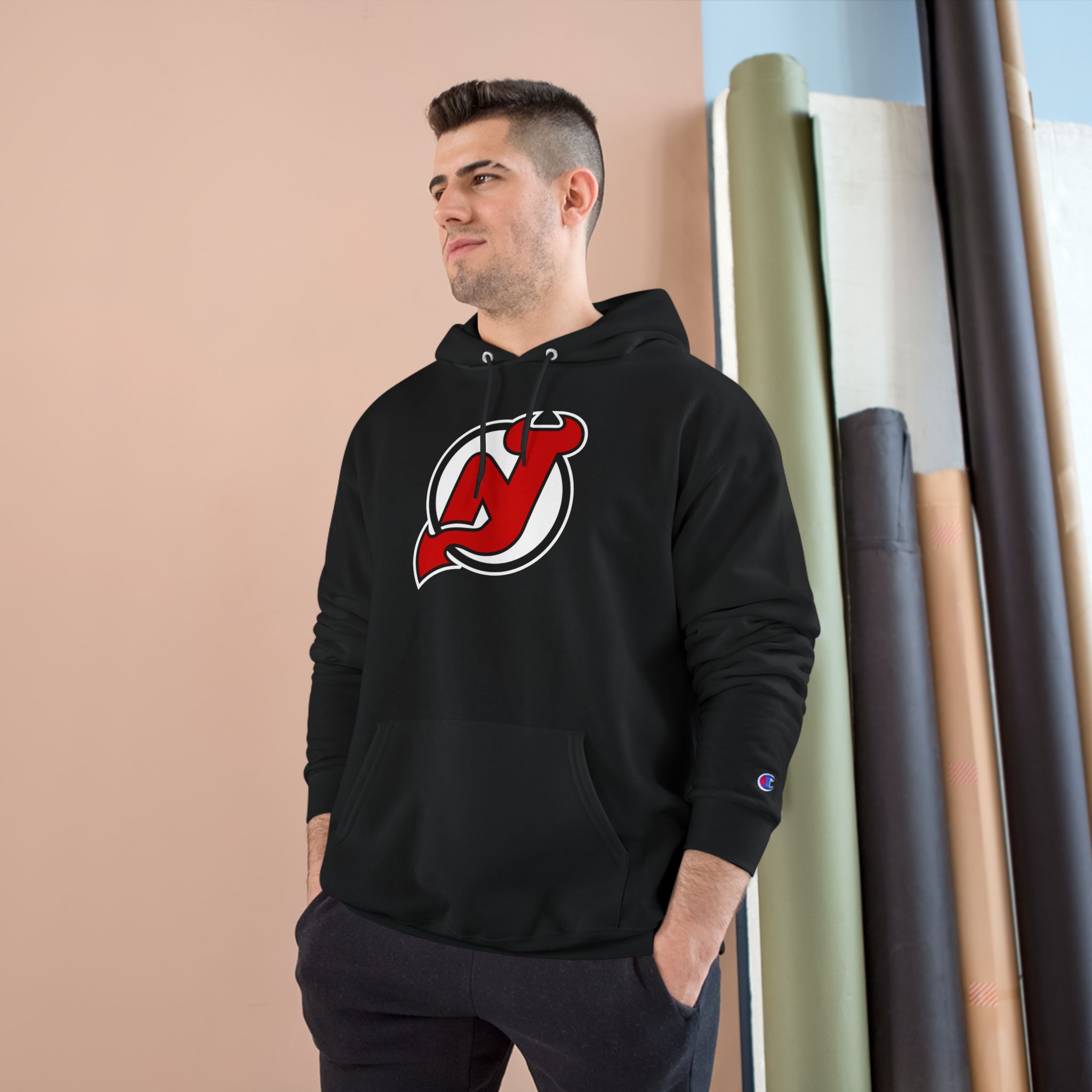 New Jersey Devils Champion Hoodie - Image 15