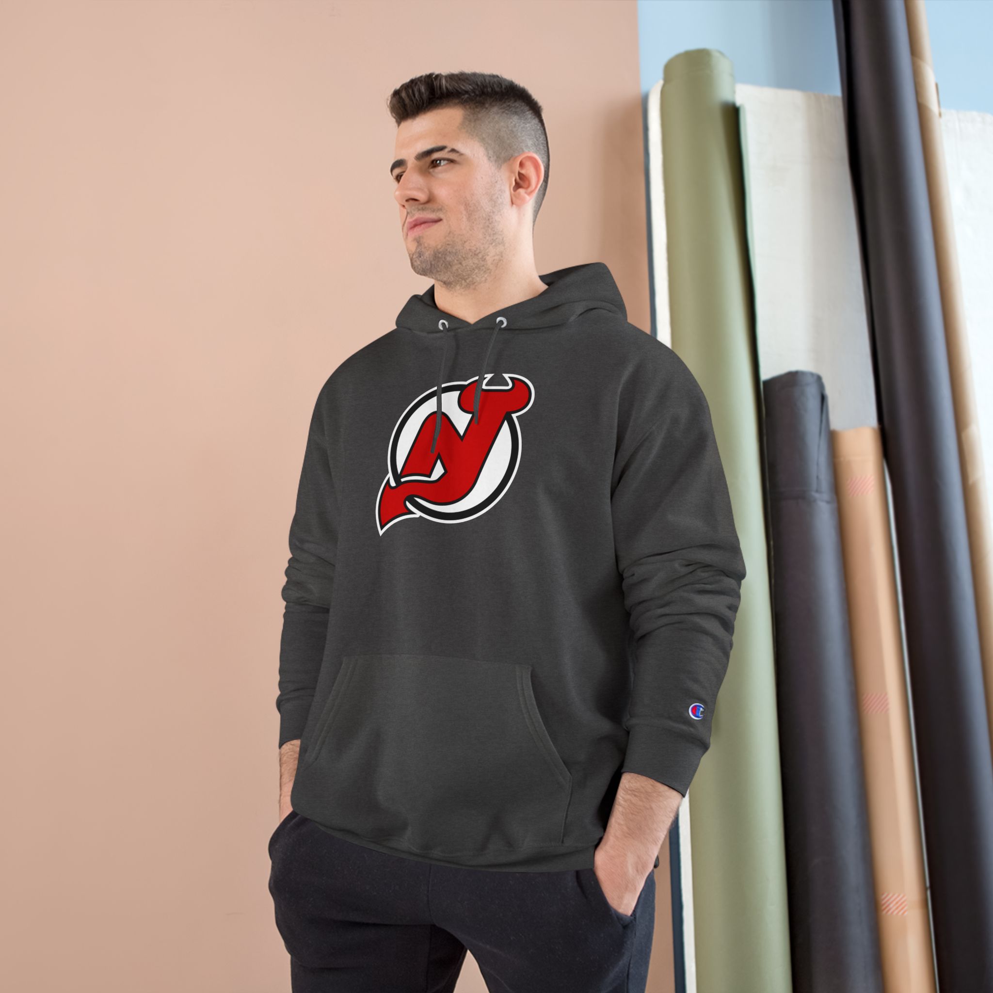 New Jersey Devils Champion Hoodie - Image 11