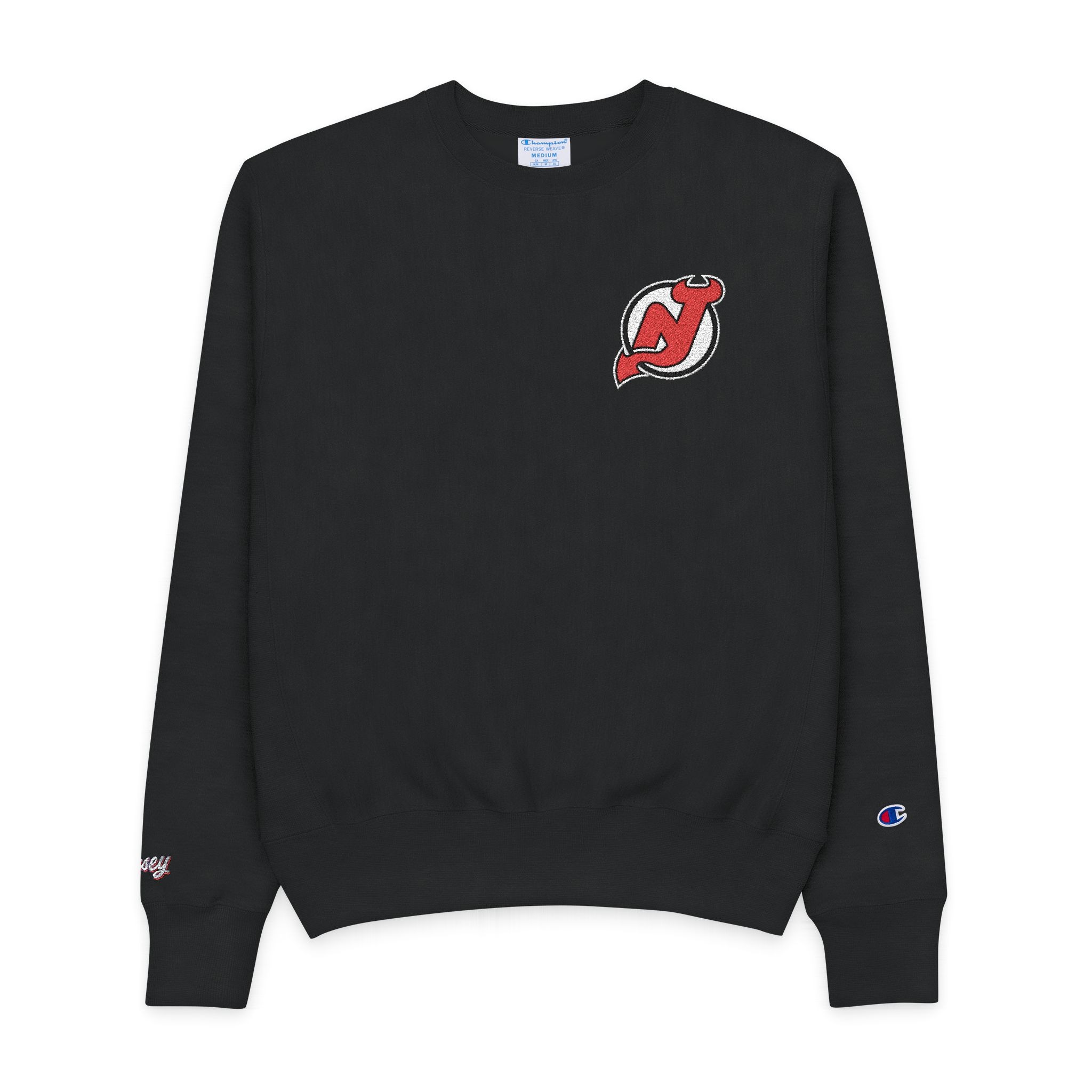New Jersey Devils Men's Champion Crewneck Sweatshirt