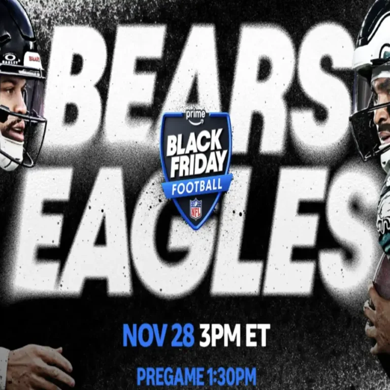 NFL’s Black Friday Showdown: Eagles Host Resurgent Bears in High-Stakes Holiday Clash