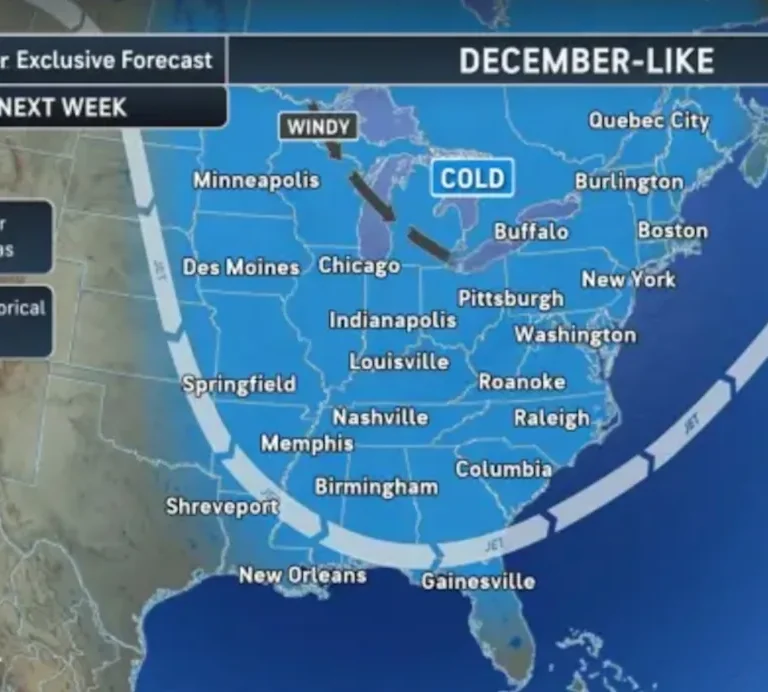 New Jersey Braces for First Flakes of the Season as Anomalous Cold Air Arrives